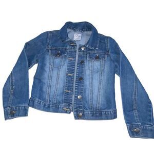 Children’s Place Medium Wash Denim Jean Jacket - Size Medium 7/8